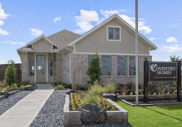 Coventry Homes at Creekhaven New Home Exterior in Iowa Colony, TX