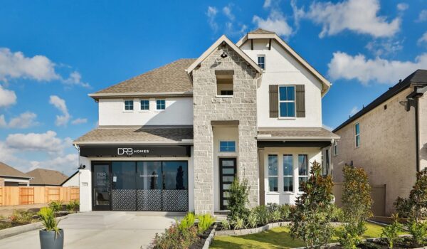 DRB Homes Exterior Image Model Home New home community Creekhaven Iowa Colony, TX