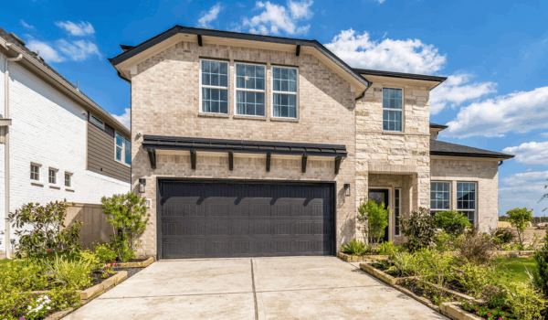 CastleRock Communities model home Creekhaven Iowa Colony, TX