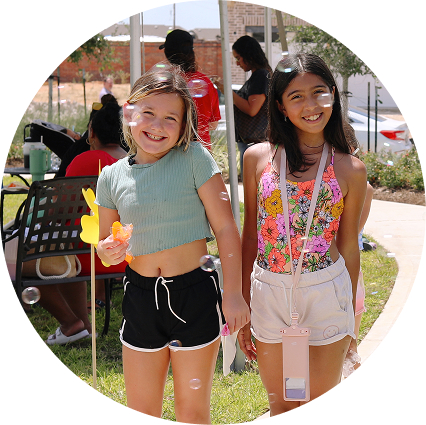 Creekhaven Community Lifestyle Girls and Bubbles