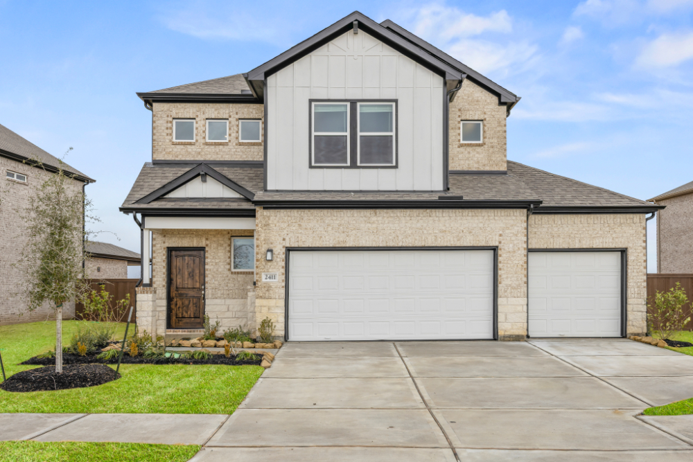 Saratoga Homes Exterior New Homes Creekhaven Iowa Colony, TX
